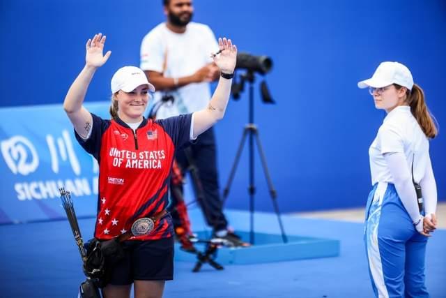 开云体育在线-印度射箭选手连续击败对手，进入强